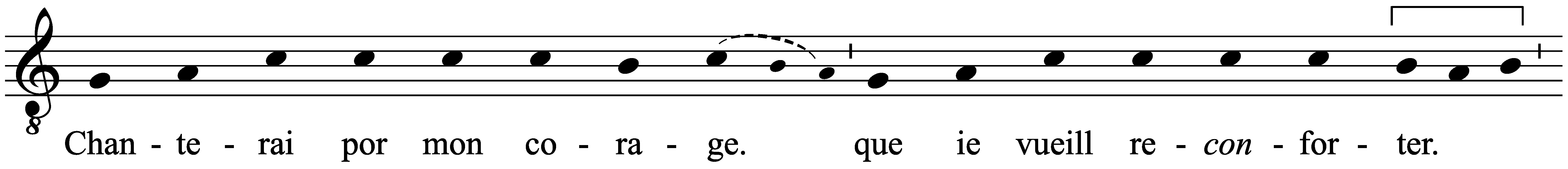 Work musical notation